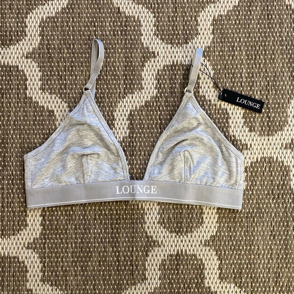 Lounge minimal triangle, bamboo bra, size medium